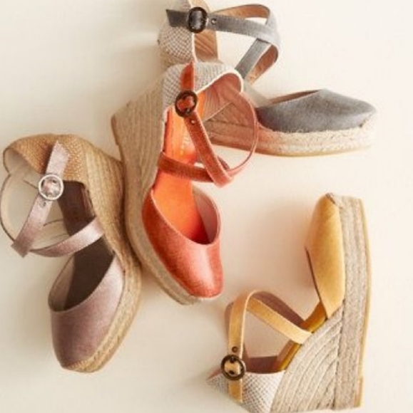 BETTYE MULLER KATY BIS ESPADRILLE WEDGE SANDALS. - Picture 2 of 4